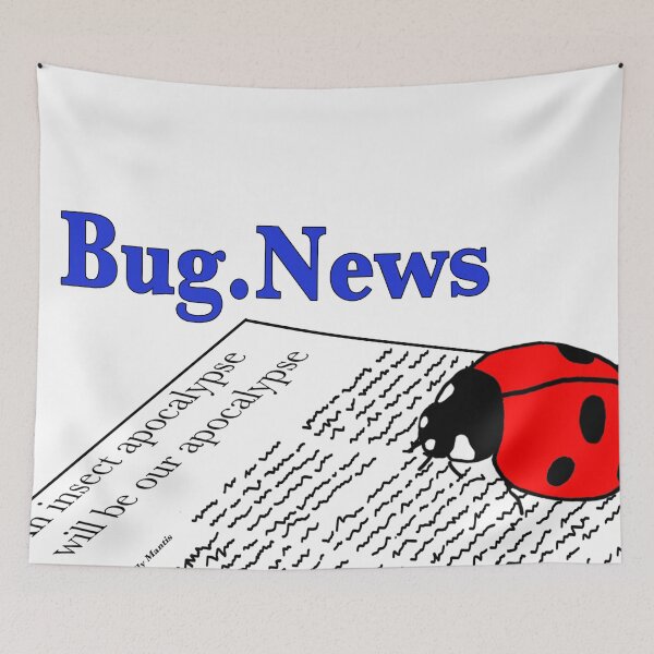 Item preview, Bug News - ladybug reading designed and sold by BugNews.