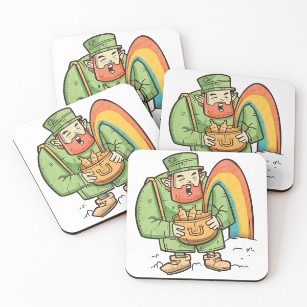 Item preview, Leprechaun pot-o-rainbow designed and sold by MizzKarizmah.
