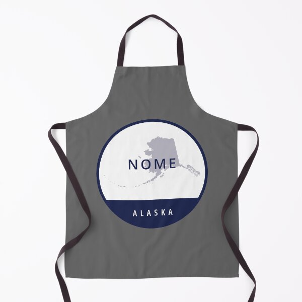 Item preview, Nome Alaska Blue Circle State Outline designed and sold by allcitymetro.