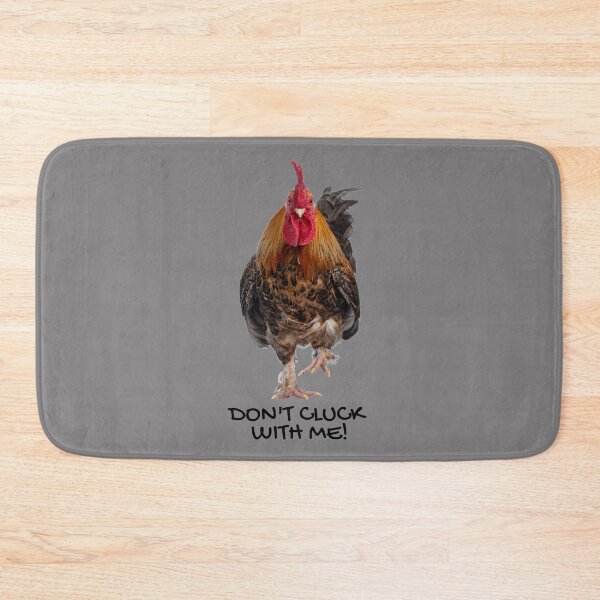 Item preview, Don't cluck with me! Funny rooster chicken pun. designed and sold by JellyBeenzz.