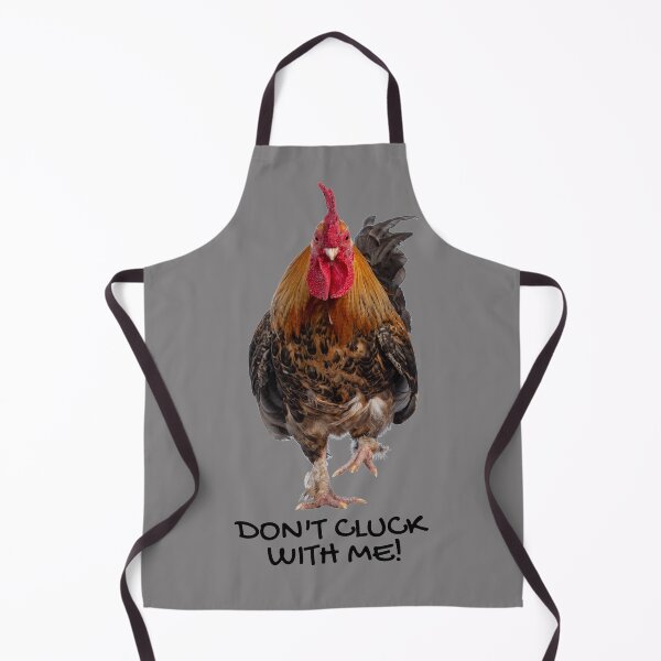 Item preview, Don't cluck with me! Funny rooster chicken pun. designed and sold by JellyBeenzz.