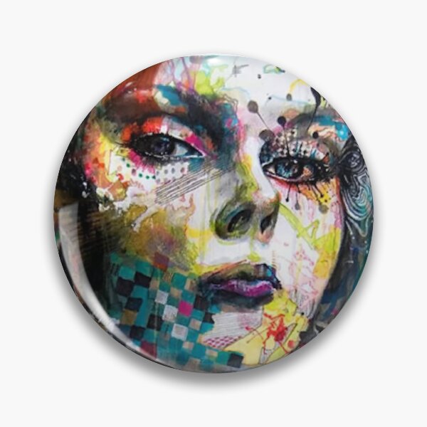 Item preview, color abstract portrait designed and sold by PavelTop.