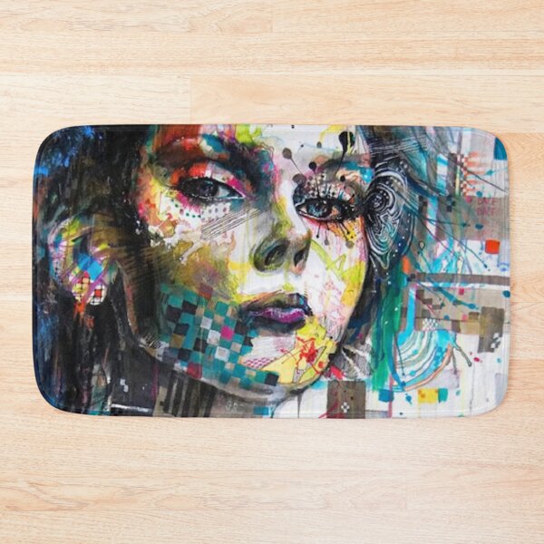 Item preview, color abstract portrait designed and sold by PavelTop.
