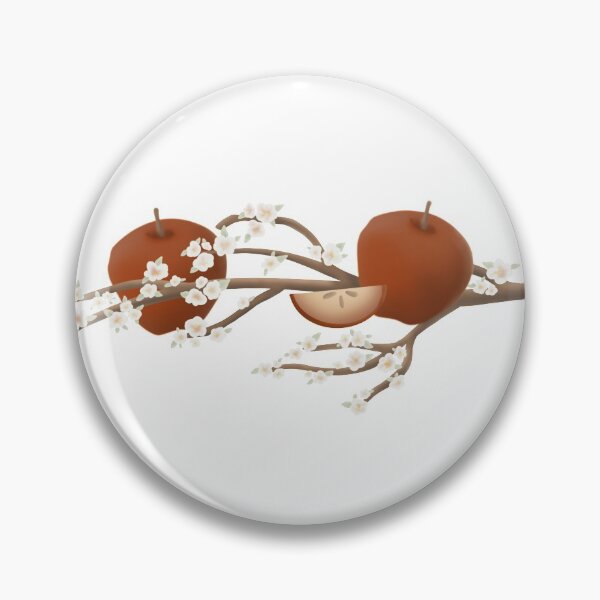 Item preview, Apples and Blossoms designed and sold by IllustrativeJoy.