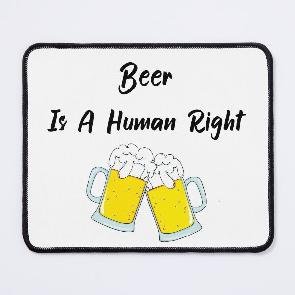 Item preview, Beer is a human right, gift for christmas lover beer, drinks beers, a beer at a time designed and sold by yssnyd.
