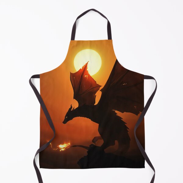 Item preview, Fire Dragon, golden sunset designed and sold by mesrileart.