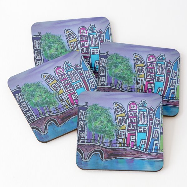 Item preview, Amsterdam canalhouses designed and sold by AnsDuinArt.