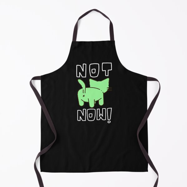 Item preview, Not Now! Do Not Bother Me! Sassy Bad Cat Attitude Cute Kitty White/ Mint Design designed and sold by LGbubble.