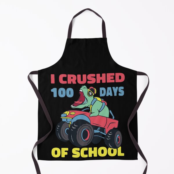 Artikelvorschau, Ich habe 100 Tage Schule für Jungen Dinosaurier-Monster-Truck zerquetscht entworfen und verkauft von solimangomaa.