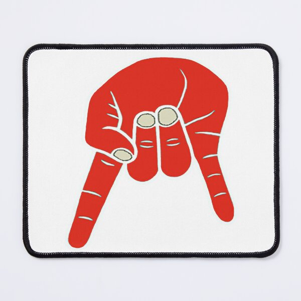 Item preview, Horns Down- Red/White - Large designed and sold by CFB-Art.