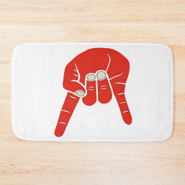 Item preview, Horns Down- Red/White - Large designed and sold by CFB-Art.