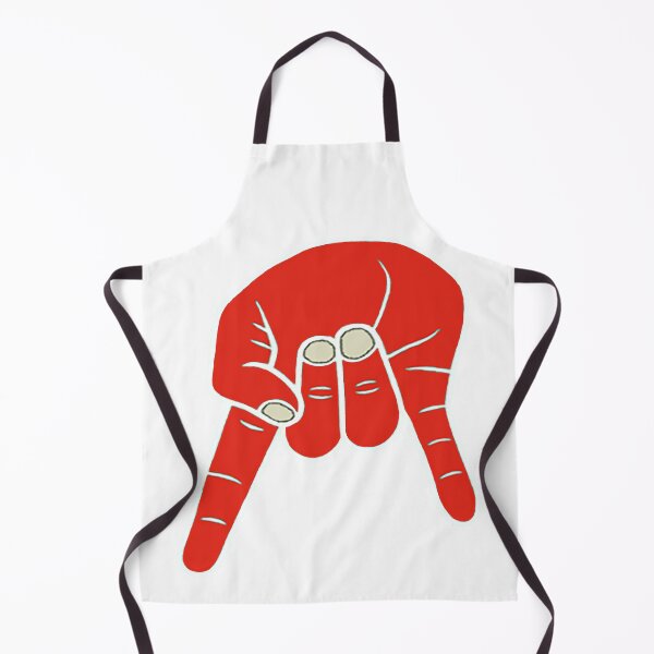 Item preview, Horns Down- Red/White - Large designed and sold by CFB-Art.