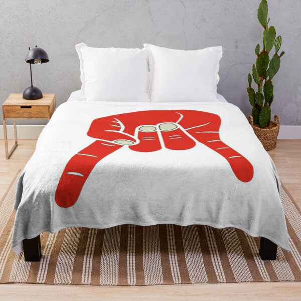 Item preview, Horns Down- Red/White - Large designed and sold by CFB-Art.