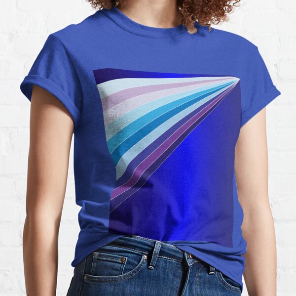Vintage 70s Colorful Rainbow Novelty Art Disco Shirt Button Nylon Top  Unisex b