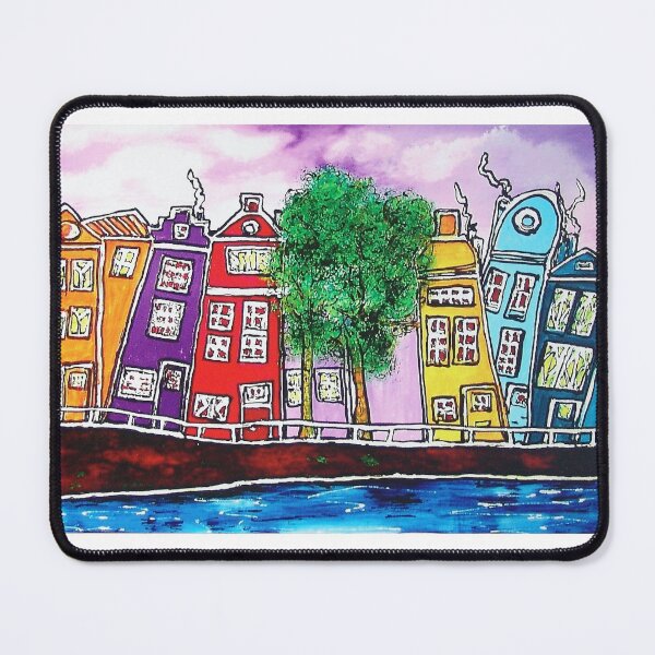 Item preview, Canalhouses in Amsterdam designed and sold by AnsDuinArt.