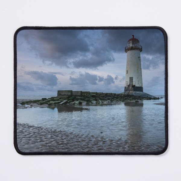 Item preview, Talacre Lighthouse during the Golden Hour designed and sold by MargaretClavell.