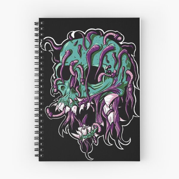 Item preview, Zombie Corpse Worm Skull from the Hearse Song designed and sold by GoofGore.