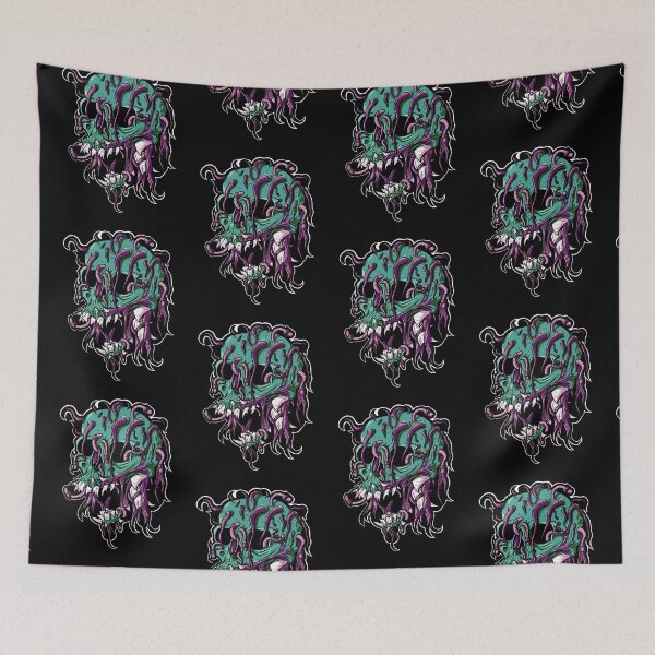 Item preview, Zombie Corpse Worm Skull from the Hearse Song designed and sold by GoofGore.