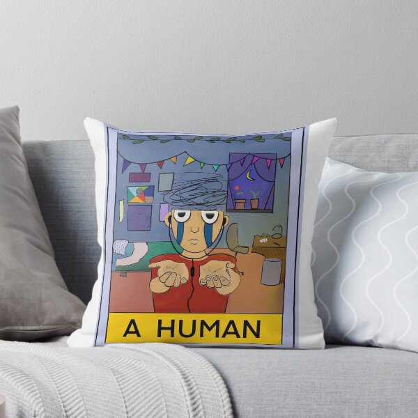 Item preview, “Human” Mexican Loteria Design Art Print designed and sold by LuckChild.
