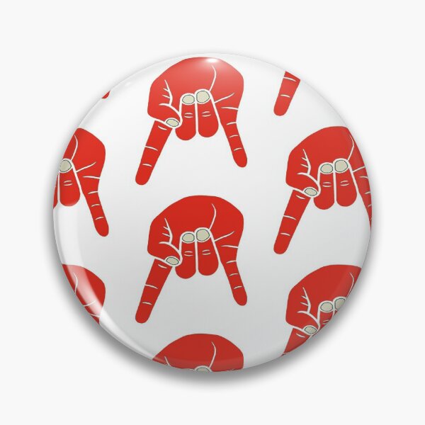 Item preview, Copy of Horns Down- Red/White - Small designed and sold by CFB-Art.