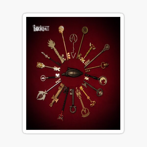 "Locke and Key DreamscapesbyTeresa" Sticker for Sale by Glazeteresa