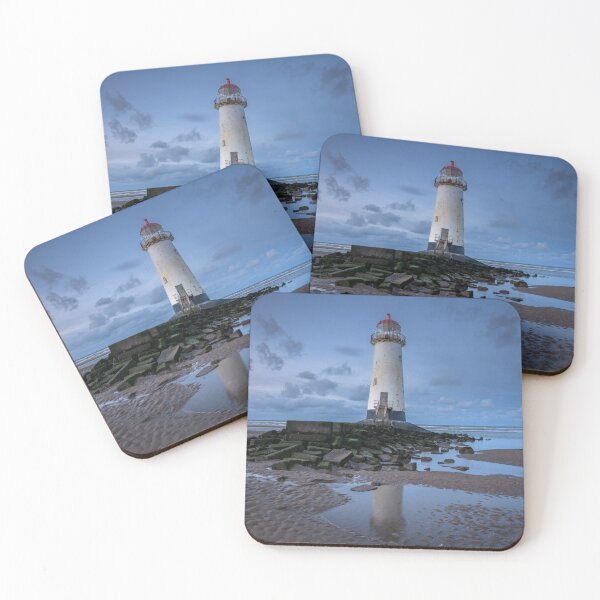 Item preview, Talacre Lighthouse during the Golden Hour designed and sold by MargaretClavell.