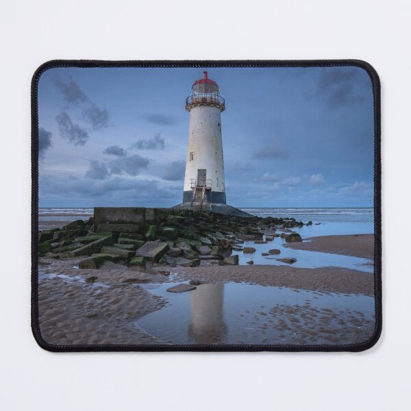 Item preview, Talacre Lighthouse during the Golden Hour designed and sold by MargaretClavell.
