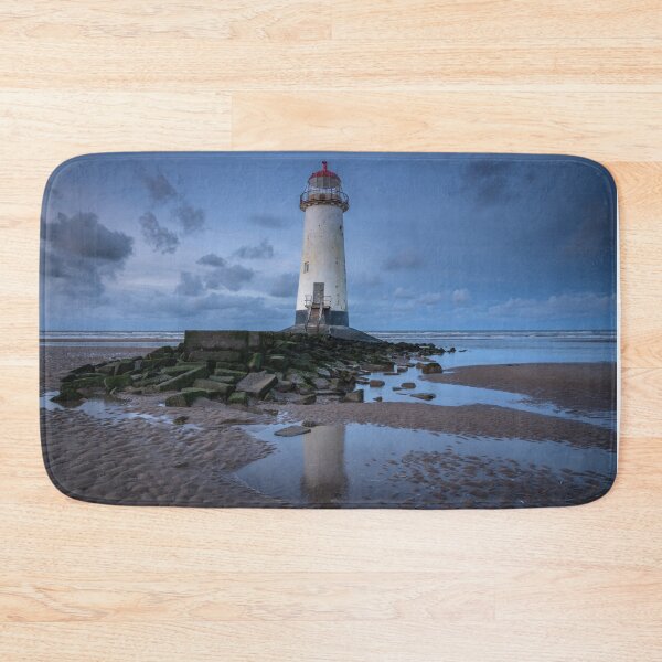 Item preview, Talacre Lighthouse during the Golden Hour designed and sold by MargaretClavell.