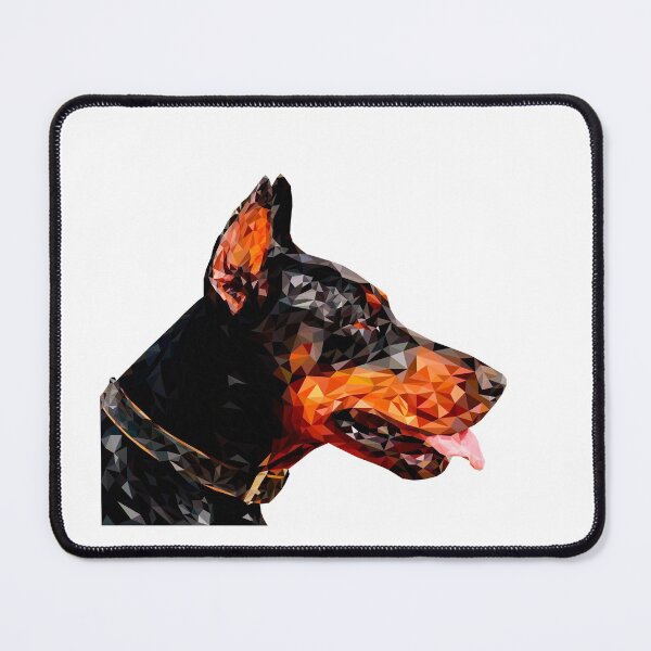 Item preview, Polygonal Doberman designed and sold by PET-SHIRTS.