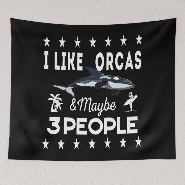 Item preview, I Like Orcas And Maybe 3 People designed and sold by Yanbus.