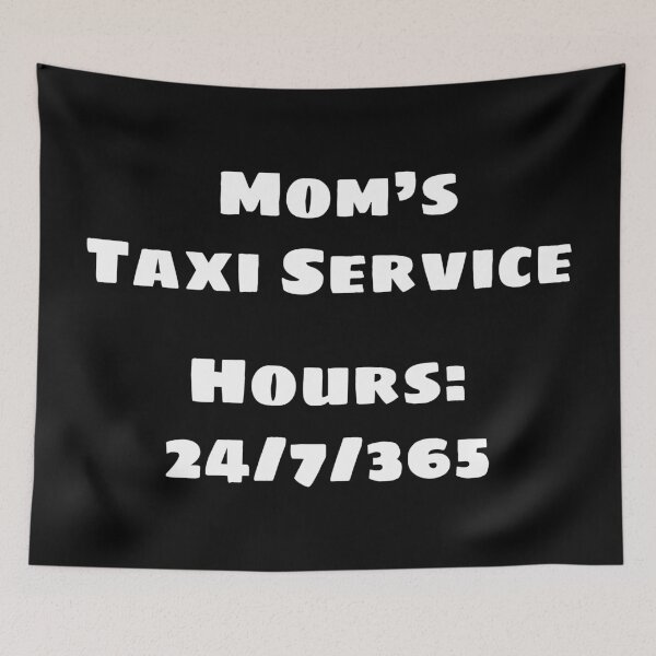 Item preview, Mom's Taxi (White) designed and sold by blakcirclegirl.