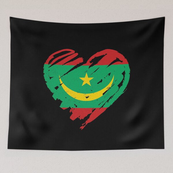 Item preview, I Love Mauritania - أنا أحب موريتانيا designed and sold by feether-store.