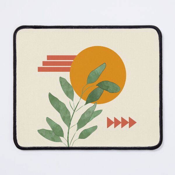 Item preview, Minimalist Leaf and Geometrical Shapes designed and sold by cerenalkan.