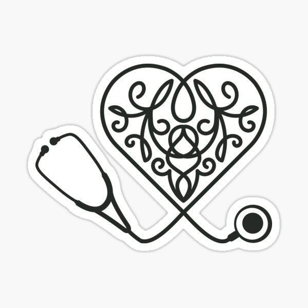 Item preview, Floral Stethoscope. designed and sold by lakokakr.