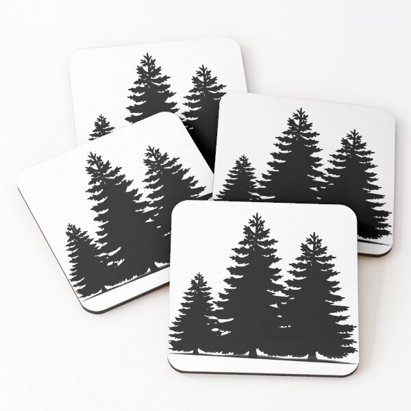 Item preview, Pine Trees  designed and sold by SidhuKeet1.