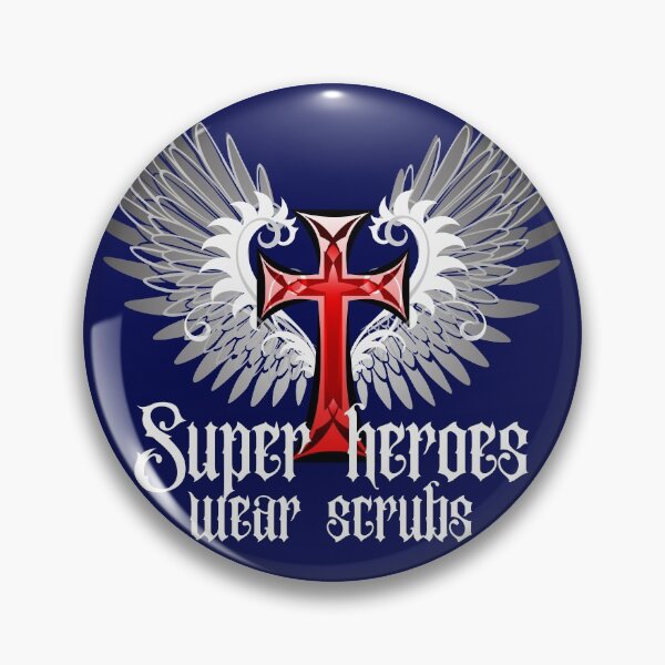 Item preview, Super heroes wear scrubs designed and sold by outlaw70.