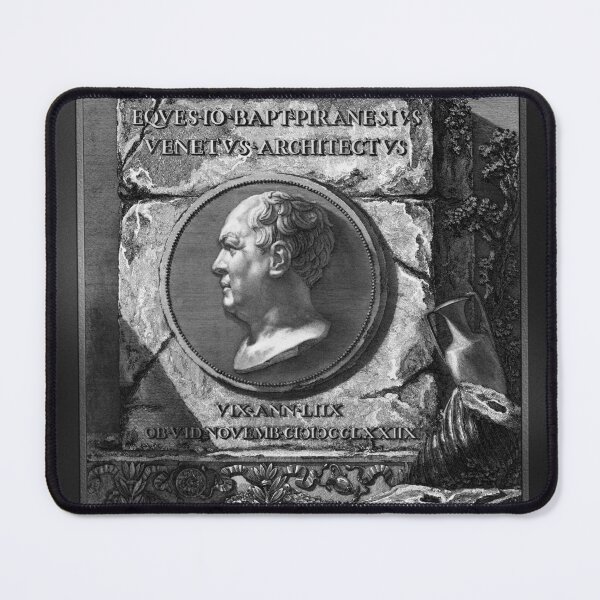 Item preview, Portrait Engraving Of Giovanni Battista Piranesi by Francesco Piranesi Classical Xzendor7 Old Masters Reproductions designed and sold by Xzendor7 Digital Art Creations.