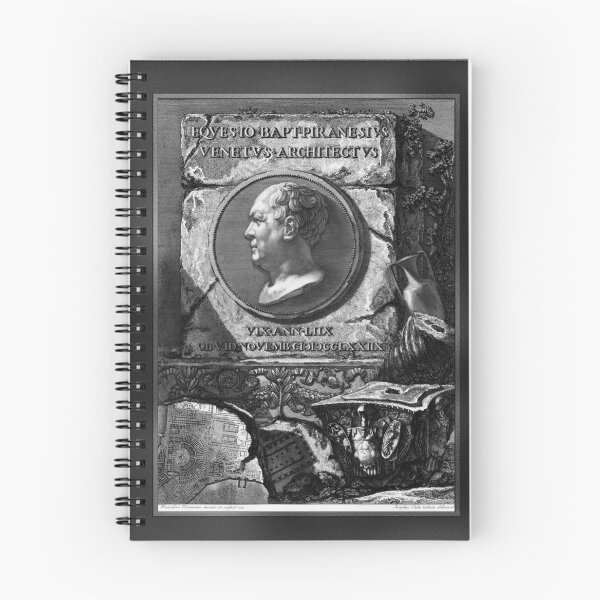 Item preview, Portrait Engraving Of Giovanni Battista Piranesi by Francesco Piranesi Classical Xzendor7 Old Masters Reproductions designed and sold by Xzendor7 Digital Art Creations.