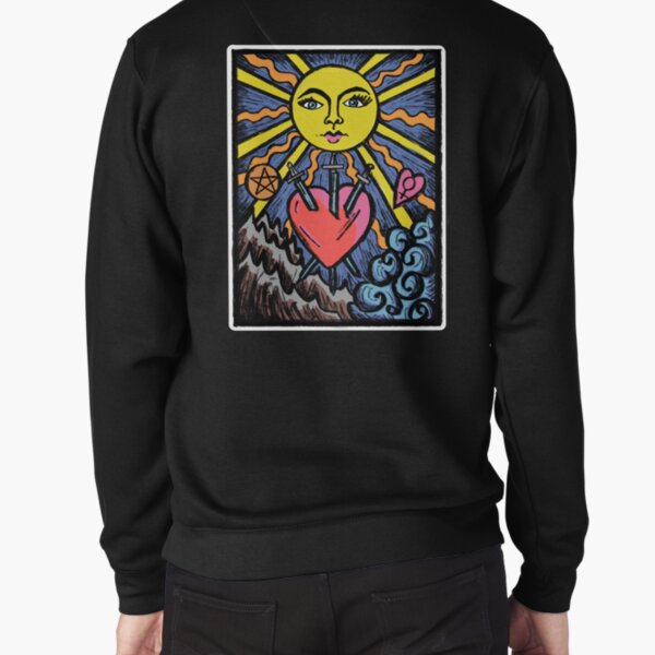 Item preview, Sun Three of Swords Tarot Card Color designed and sold by Fiona Gray.