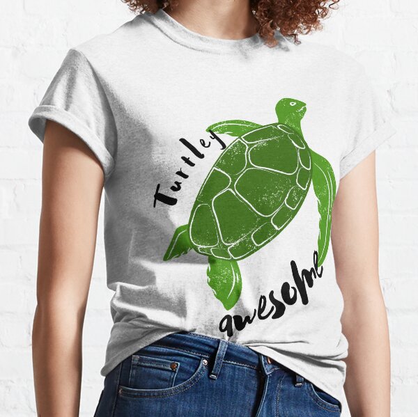 Turtle T Shirt Shell Yeah Shirt Vintage 80s Tees Cool Animal Shirts Funny  Turtle Shirt