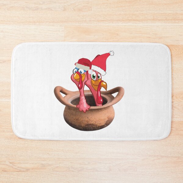 Item preview, Santa bringing Turkey Dinner to town for Christmas designed and sold by 3TFashion.