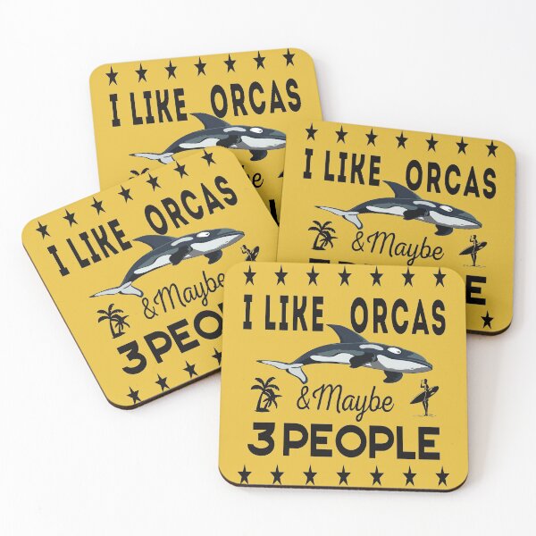 Item preview, I Like Orcas And Maybe 3 People designed and sold by Yanbus.