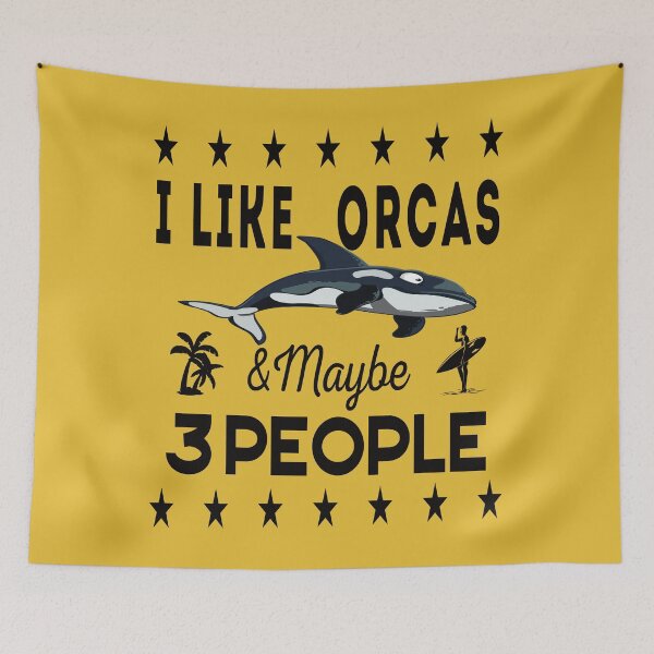 Item preview, I Like Orcas And Maybe 3 People designed and sold by Yanbus.