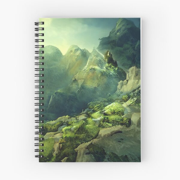 Item preview, Rocky Mossland Landscape designed and sold by Leanore.