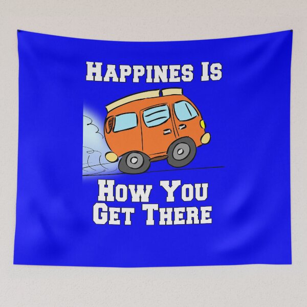 Item preview, Camping Camper Happiness Is How You Get There  designed and sold by fantasticdesign.