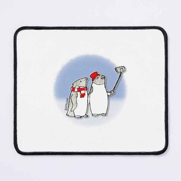 Item preview, Adelie Penguin Holiday Selfie designed and sold by soyrwoo.
