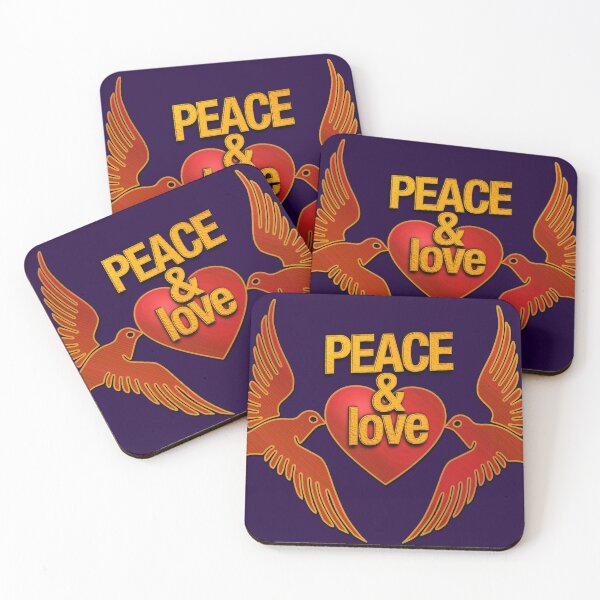 Item preview, PEACE AND LOVE designed and sold by Klementsen.