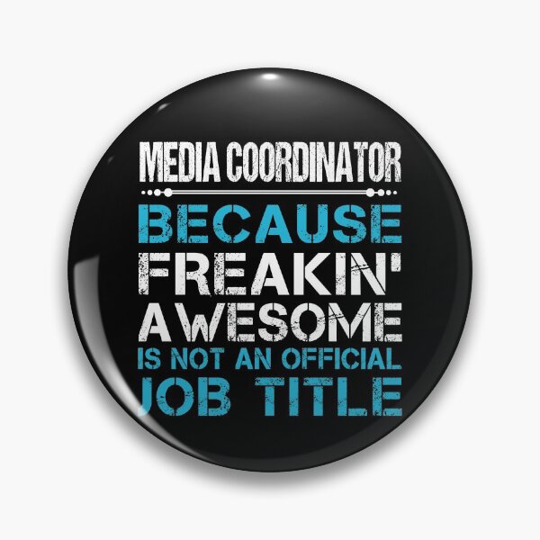 Item preview, Media Coordinator T Shirt - Freaking Awesome Job Gift Item Tee designed and sold by oetate4774.