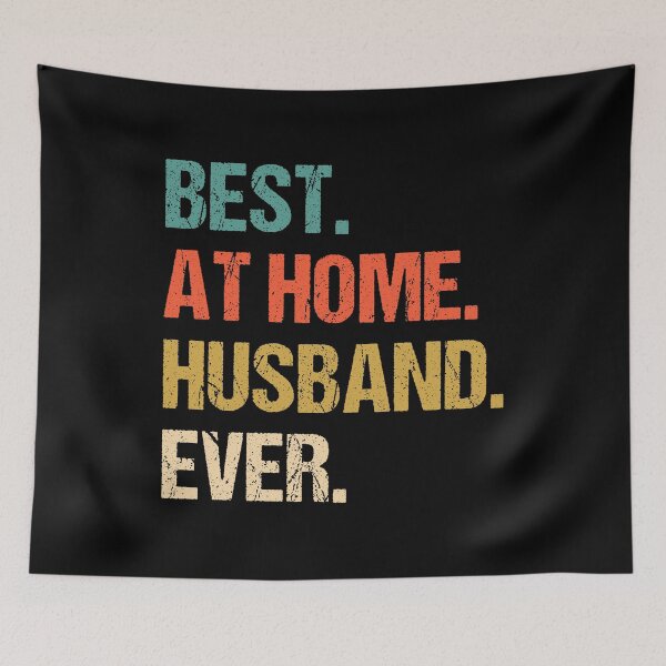 Artikelvorschau, Best At Home Ehemann Ever Distressed Design Lustiger Ehemann entworfen und verkauft von naworas.