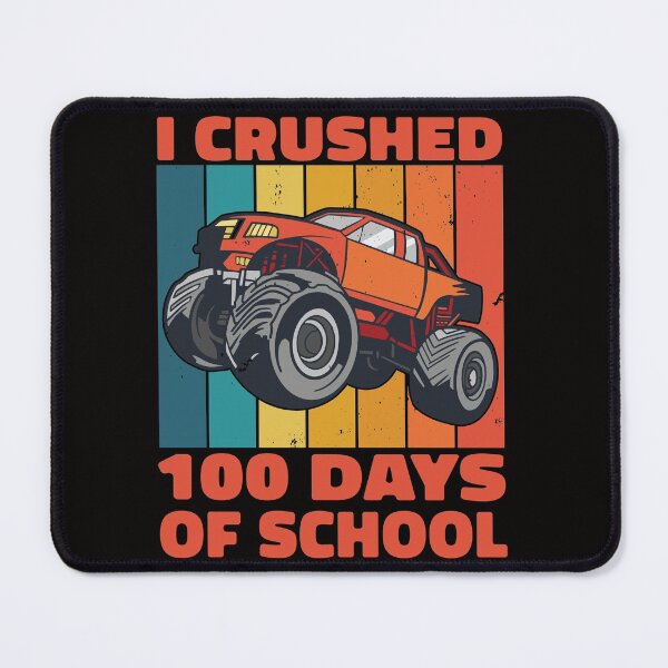 Item preview, I Crushed 100 Days Of School for Boys Monster Truck designed and sold by solimangomaa.